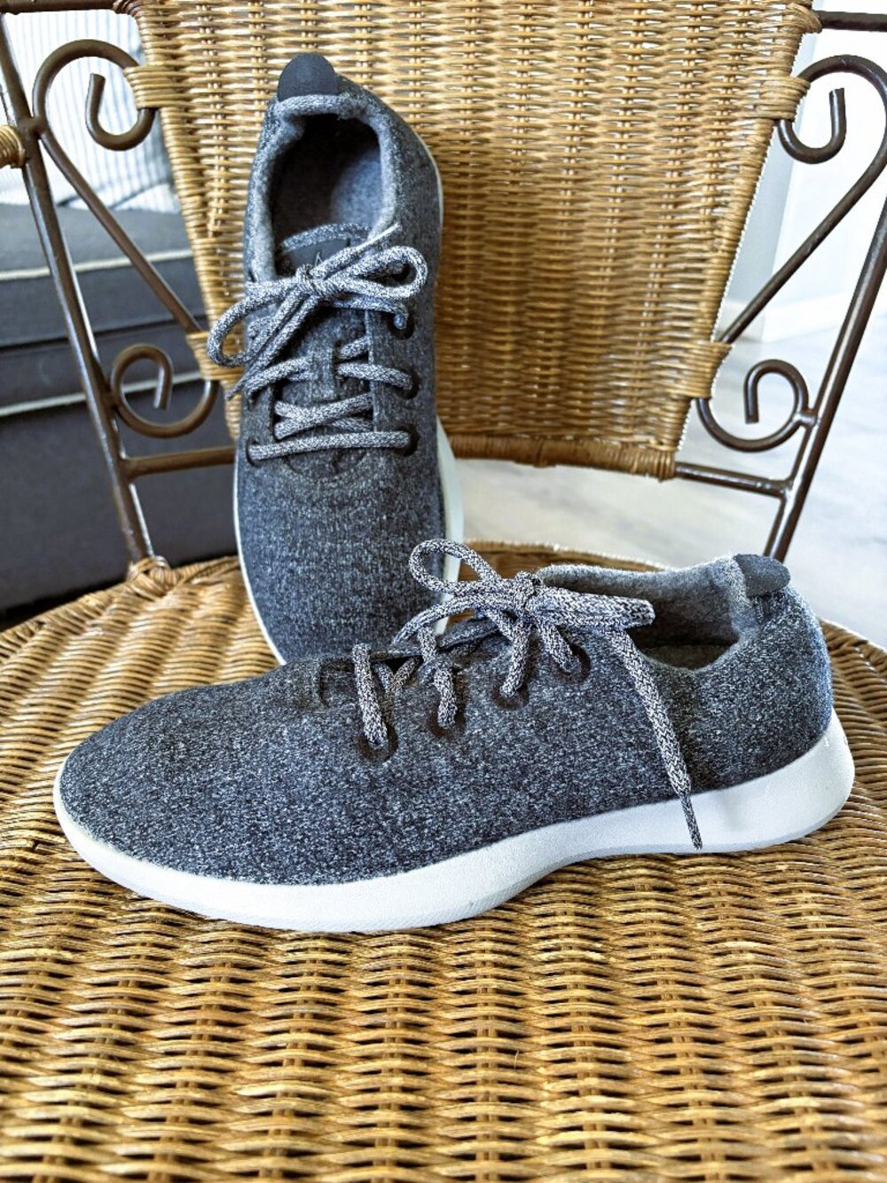 Allbirds Men's Running Shoes Sz 9 Gray Merino Wool